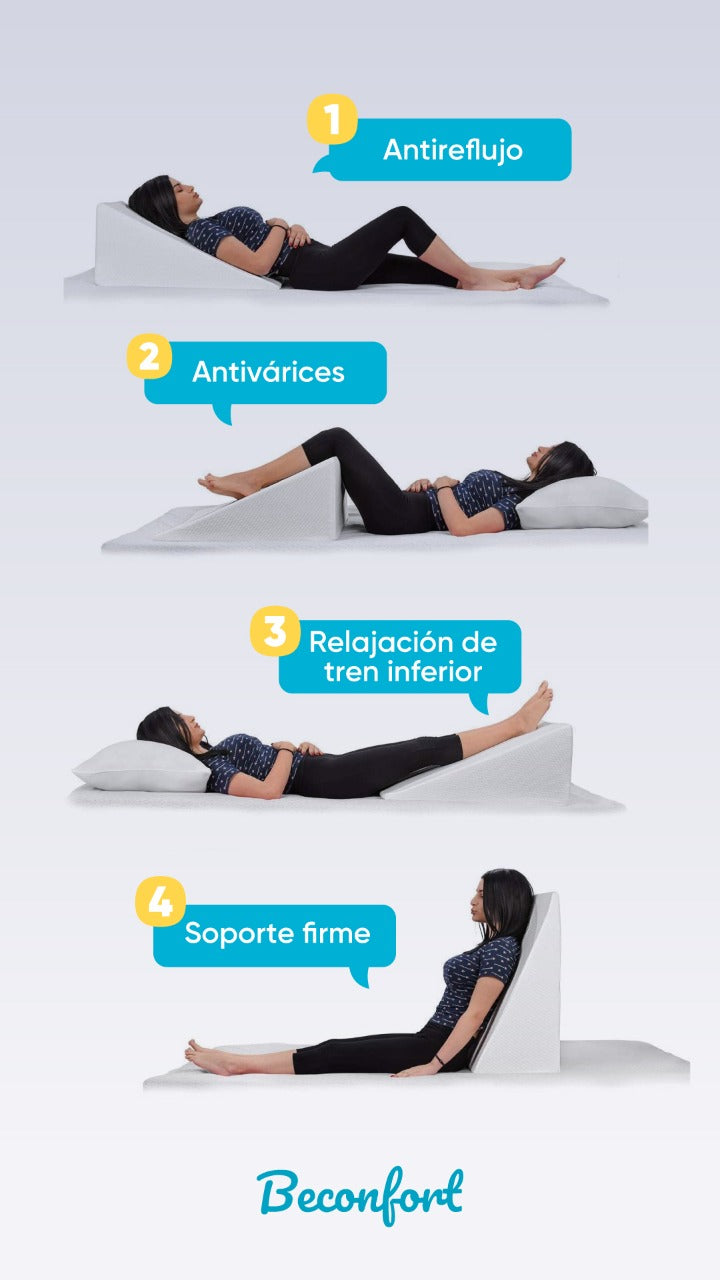 Almohada Antirreflujo Memory Foam💠