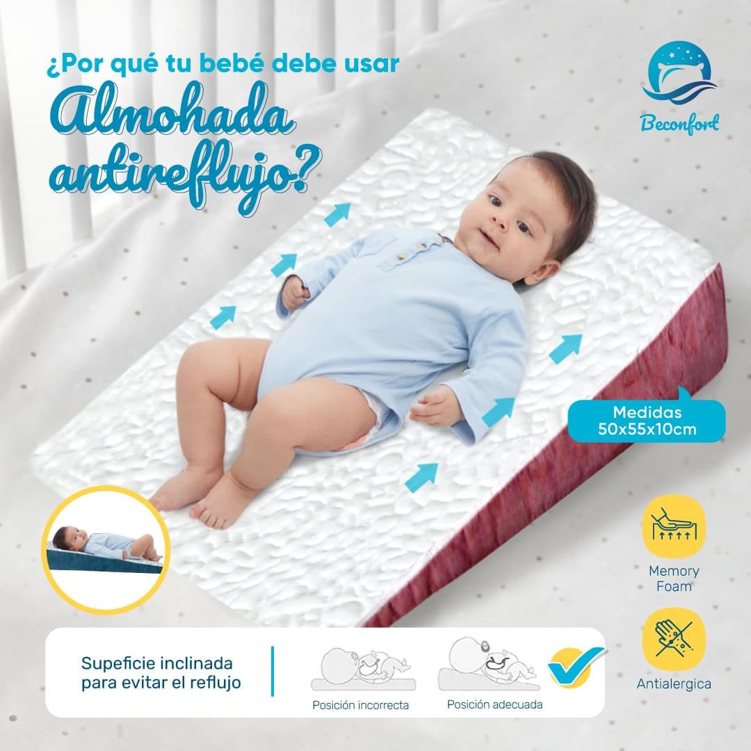 Cojín Antireflujo Baby 👶🏻 Memory Foam