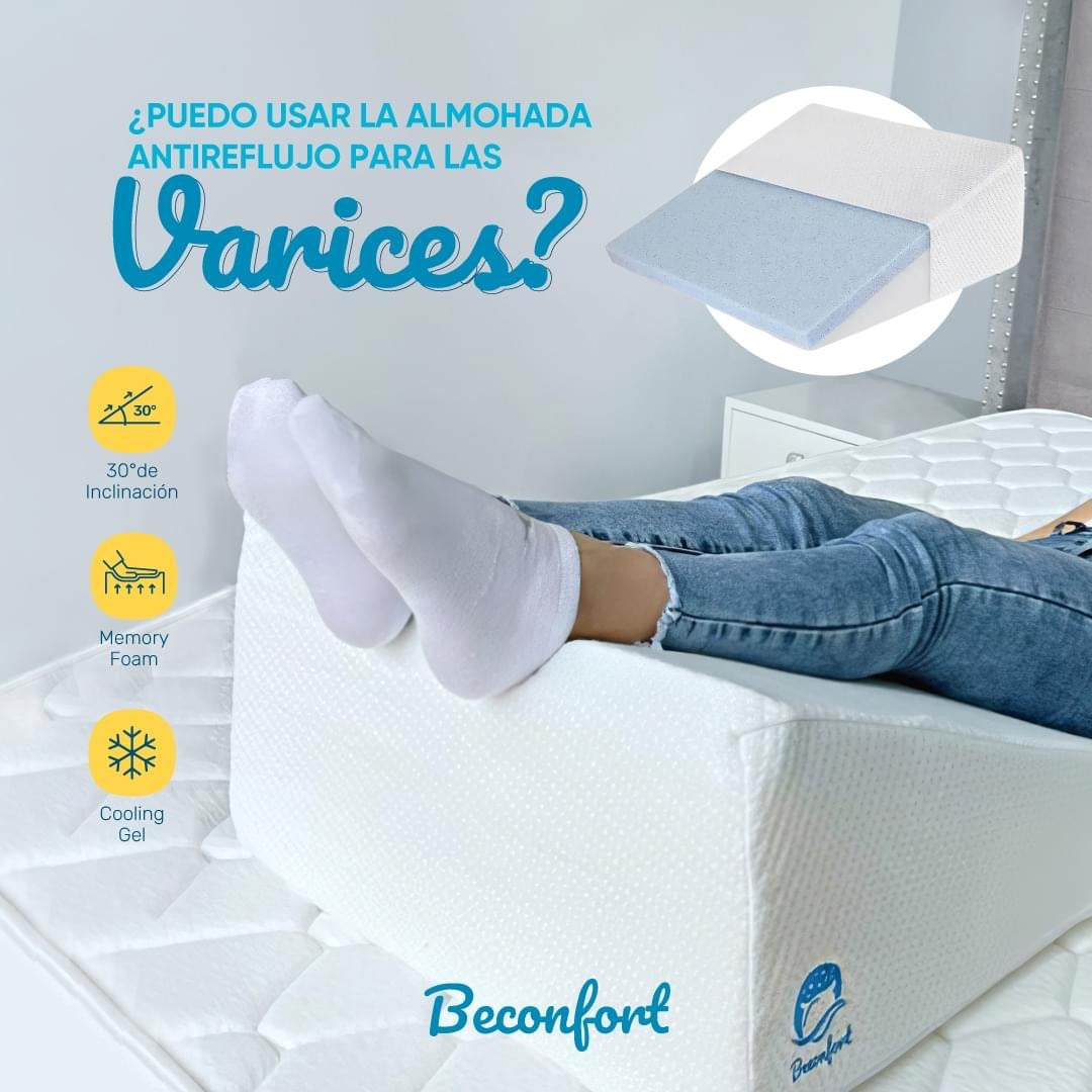 Almohada Antirreflujo Memory Foam💠