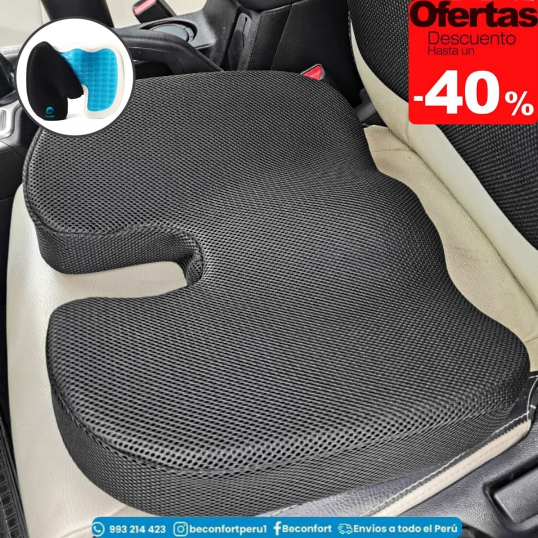 Cojín de Asiento Memory Foam 🍃