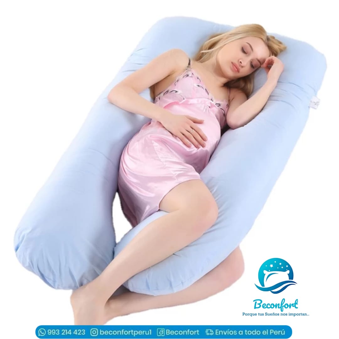 Almohada de Embarazo Plus Confort 🤰🏻☁️