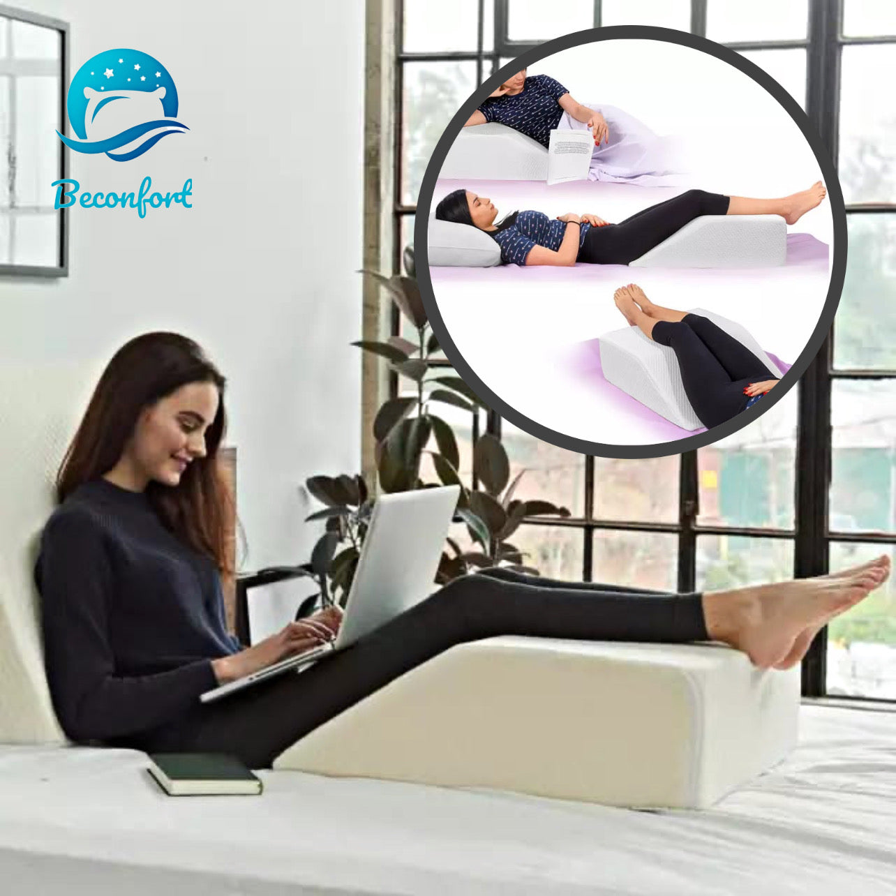 Almohada Antivarices 🦵🏻