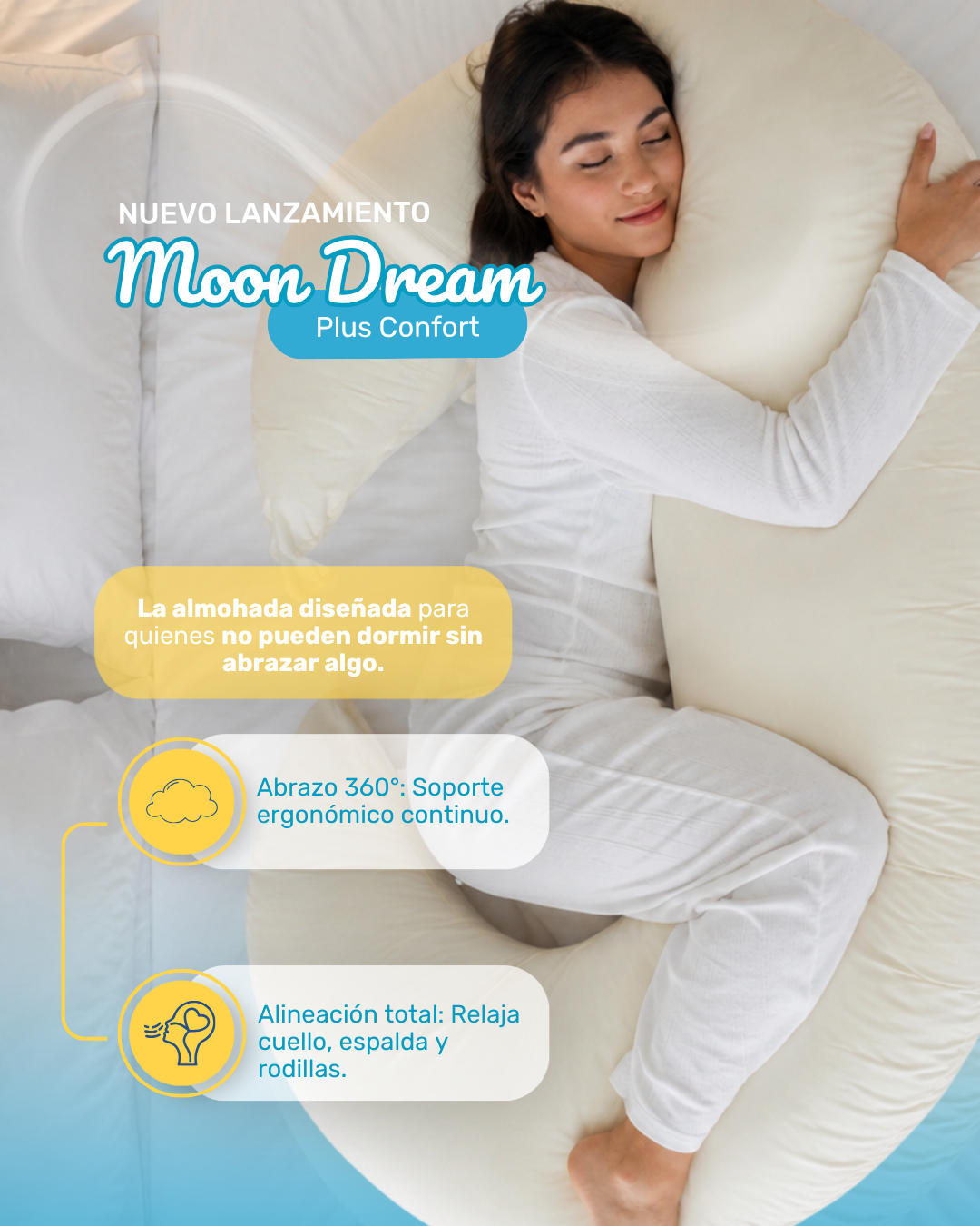 Almohada Moom Confort ☁️✨