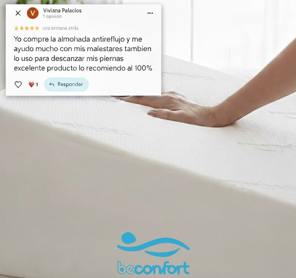 Almohada Antirreflujo Memory Foam💠