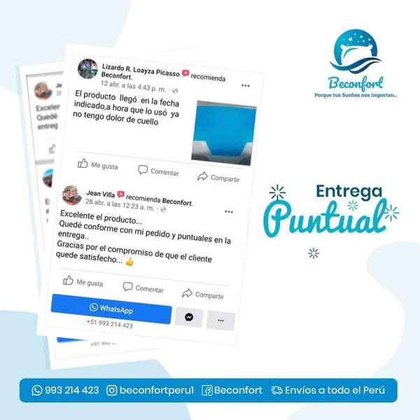Promoción 2 Almohadas Sleep Dream 60×35 Gel Tech 💠 - Imagen 7