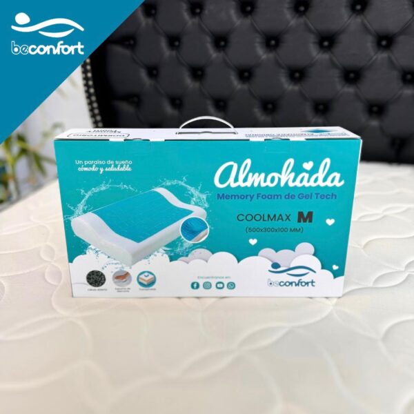 Almohada Cervical Memory Tech 💠 50x30 - Imagen 7