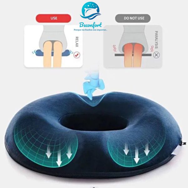 Cojín Coxis Plus Confort Gel Tech💠 - Imagen 3