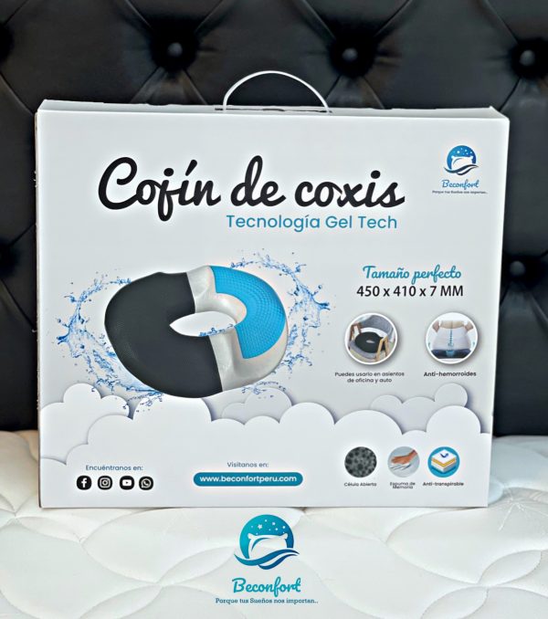 Cojín Coxis Plus Confort Gel Tech💠 - Imagen 8