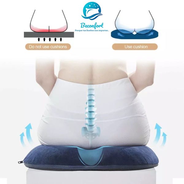 Cojín Coxis Plus Confort Gel Tech💠 - Imagen 2