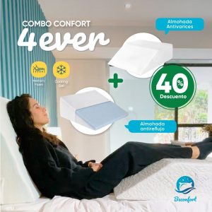 Combo DUO (Cojín Asiento + Respaldar Lumbar) – Beconfort