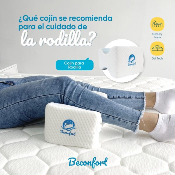 Combo Confort Dream 🍃( 2 Almohadas Memory Foam Bamboo + 1 Cojin de Rodilla Gel tech 💠) - Imagen 5