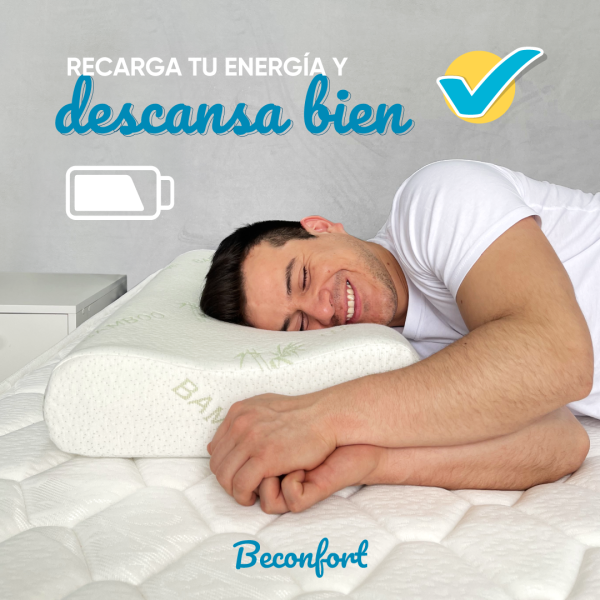Almohada Memory Foam Bamboo 60x40 🌿 - Imagen 12