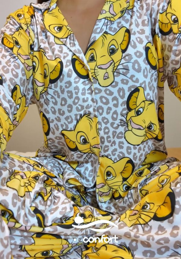 Pijama Rey León 🦁 Modelo Zimba ✨ - Imagen 2